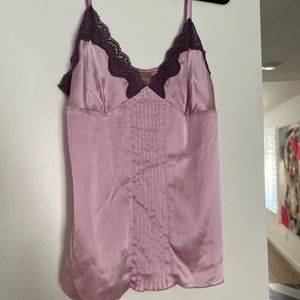100% Silk Vintage Victorias Secret Cami Size M